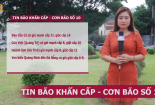 Bản tin đặc biệt cập nhật tin bão khẩn cấp - cơn bão số 10