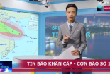 Tin bão số 10: Bão số 10 đã vào đến vùng biển Hà Tĩnh - Quảng Trị
