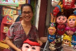 Tết Trung thu: Gặp nghệ nhân duy nhất của phố cổ còn ‘giữ lửa’ cho mặt nạ giấy bồi