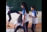 Cần xử lý nghiêm nữ sinh lớp 7 đánh hội đồng bạn ngay tại lớp học