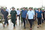 Thủ tướng hủy họp, đi thị sát, chỉ đạo phòng chống lụt bão