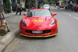 'Lạ lẫm' với Chevrolet Corvette C7 Z06 tiền tỷ đỏ rực tại Nha Trang