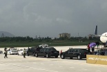 APEC 2017: Cận cảnh dàn siêu xe đón Tổng thống Hoa Kỳ Donald Trump tại sân bay Đà Nẵng