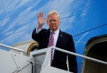 Chiều nay Tổng thống Hoa Kỳ Donald Trump sẽ đến Hà Nội