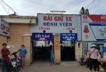 Bãi xe bệnh viện đa khoa huyện Củ Chi giữ xe quá giá quy định