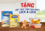Tặng hộp thuỷ tinh chịu nhiệt cao cấp LOCK & LOCK khi mua Ridielac