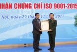 Bệnh viện Trung ương Quân đội 108 đón nhận chứng chỉ ISO 9001:2015