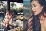 Phạm Hương khoe thân hình nóng bỏng với chuẩn số đo cực chuẩn