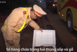 Thịt và gỗ không nguồn gốc trong gầm xe giường nằm