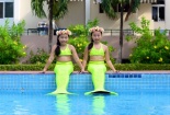 Đồ bơi nàng tiên cá làm tăng nguy cơ đuối nước của trẻ 