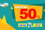 Từ 1/3, thuê bao trả trước không còn được khuyến mại 50%