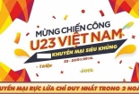 Thị trường 'bão' giảm giá ủng hộ U23 Việt Nam