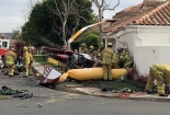 Mỹ: Trực thăng rơi trúng nhà dân, 5 người thương vong