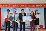 Vinamilk tặng xe hiến máu 1 tỷ đồng cho Trung tâm hiến máu nhân đạo TP.HCM 