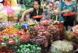 Bánh kẹo bán cân không nhãn mác tung hoành tại chợ Tết