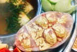 Lẩu cá dát vàng 24k gây sốt trong ngày Thần Tài
