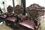 Bộ bàn ghế chạm rồng 17 món đại gia trả 5 tỷ không bán ở Bắc Ninh ‘độc’ cỡ nào?