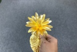 Bông hoa súng 5 lượng vàng nguyên khối đại gia Việt mua tặng vợ 8/3 có gì lạ?