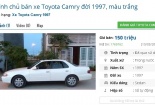 Những chiếc ô tô cũ này đang rao giá 150 triệu đồng tại Việt Nam