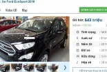 Chiếc ô tô 5 chỗ số tự động 'mới toanh' này đang bán tầm giá 600 triệu tại Việt Nam