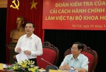 Chỉ số cải cách hành chính của Bộ Khoa học và Công nghệ ở top đầu