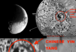 Bí ẩn dấu vết lạ trên Mặt Trăng sao Thổ nghi là mặt người ngoài hành tinh