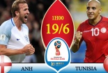 Truyền hình trực tiếp World cup 2018 trận Tunisia và Anh hãy chọn kênh có bản quyền