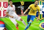 Truyền hình trực tiếp World Cup 2018 trận Brazil và Serbia hãy chọn kênh có bản quyền