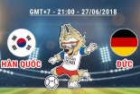 Truyền hình trực tiếp World Cup 2018 trận Hàn Quốc và Đức hãy chọn kênh có bản quyền