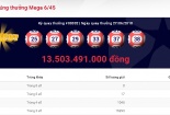 Xổ số Vietlott: Giải thưởng trị giá hơn 13 tỷ đồng đã tìm được chủ nhân ngày hôm qua?