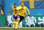 Kết quả bóng đá World Cup 2018 Thụy Điển vs Thụy Sỹ: Bất ngờ tăng tốc, hạ sát nút đối thủ