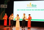 VinEco đạt danh hiệu Thương hiệu vàng nông nghiệp Việt Nam
