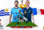 Xem trực tiếp bóng đá World Cup 2018 Pháp vs Uruguay tốt nhất