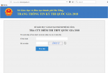 Tra cứu điểm thi THPT quốc gia thành phố Đà Nẵng năm 2018 nhanh và chính xác nhất