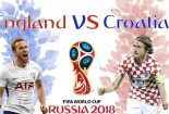 Xem trực tiếp bóng đá World Cup 2018 Anh vs Croatia tốt nhất
