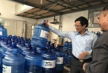 Những con số giật mình về chất lượng nước uống đóng bình trên địa bàn Hà Nội
