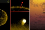 Có những lần vật thể bay nghi UFO xuất hiện ngang Mặt trời nhưng không cháy