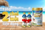 Vinamilk ra mắt sữa bột pha sẵn dạng chai Sure Prevent kèm khuyến mại hấp dẫn
