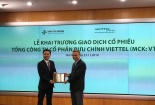 Cổ phiếu Viettel Post chính thức chào sàn UPCoM với giá 68.000 đồng