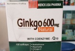 Thu hồi sản phẩm thực phẩm bảo vệ sức khỏe Ginkgo 600 
