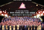 Vinh danh top 200 doanh nghiệp đạt Giải thưởng Sao Vàng đất Việt 2018