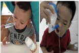 Bác sĩ cảnh báo: Rửa mũi cho trẻ bằng xi lanh hay bình rửa vào mùa đông đều rất nguy hiểm 