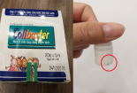 Men tiêu hóa Colibacter có dị vật: Nhà sản xuất nói cần 'truy' nguồn gốc