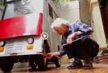 Thầy giáo 70 tuổi chế ôtô điện từ linh kiện đồng nát