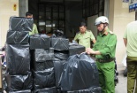 Triệt phá điểm tàng trữ thuốc lá ngoại số lượng lớn