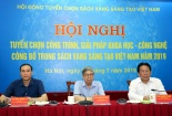 Đưa 74 công trình, giải pháp khoa học công nghệ tiêu biểu vào Sách vàng Sáng tạo năm 2019