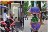 Xe máy gắn thêm mái che tiềm ẩn nguy cơ tai nạn và phạm luật