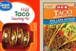 Thu hồi gia vị taco bán trong Walmart vì nhiễm vi khuẩn salmonella