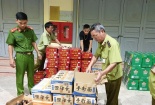 Nhập lậu mì thanh đóng gói, nước sốt đóng chai không rõ nguồn gốc 