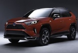 Cận cảnh Toyota RAV4 2021 bản chạy điện vừa lộ diện chính thức